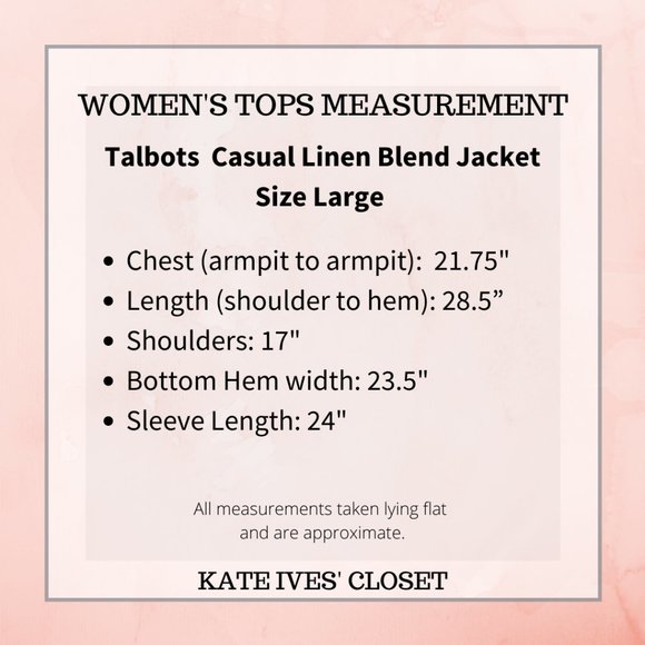 Talbots Classic Casual Jacket Strawberry Pink - Picture 5 of 17